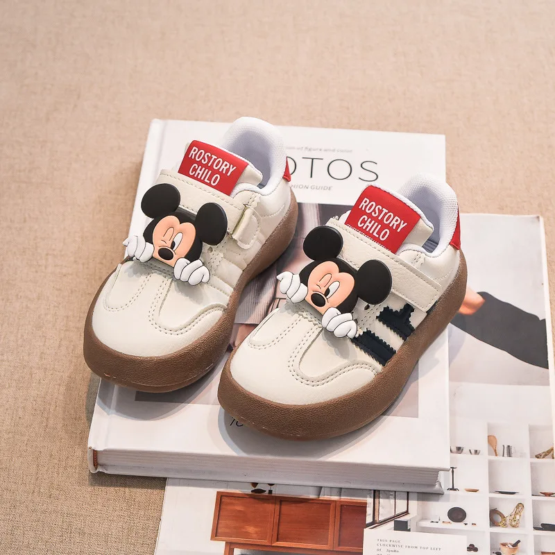 2026 Children's New Casual Shoes Girls Fashion Sneakers Cute Cartoon Boys Sport Shoes Anti-slip Soft Sole Kids Board Shoes - Image 2