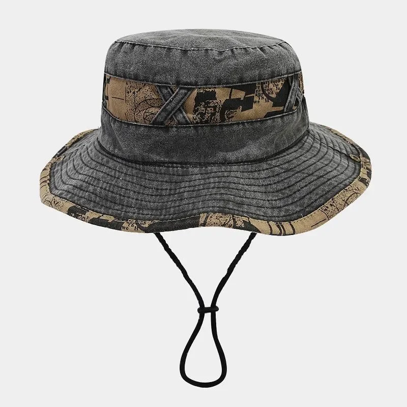 Spring Summer Cotton Letter Embroidery Pattern Bucket Hat Fisherman Hat Outdoor Travel Sun Cap For Men And Women 153 - Image 5