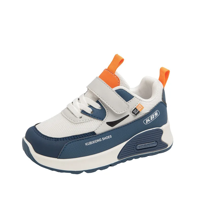 PU Leather Sport Shoes For Children 2026 Trend Fashion Kid's Sneakers Soft-soled Outdoor Boy's Girl's Running Shoes - Image 5