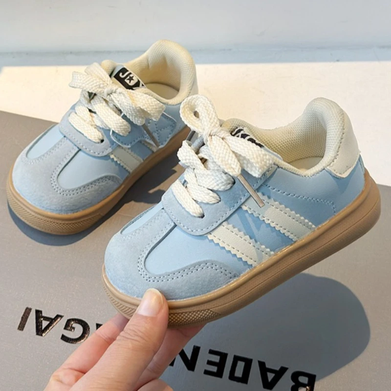 Kids Autumn Fashion Design Casual Shoes 2026 New Girls Boys Non Slip Breathable Comfortable Student Sneakers Outdoor Sports Shoe