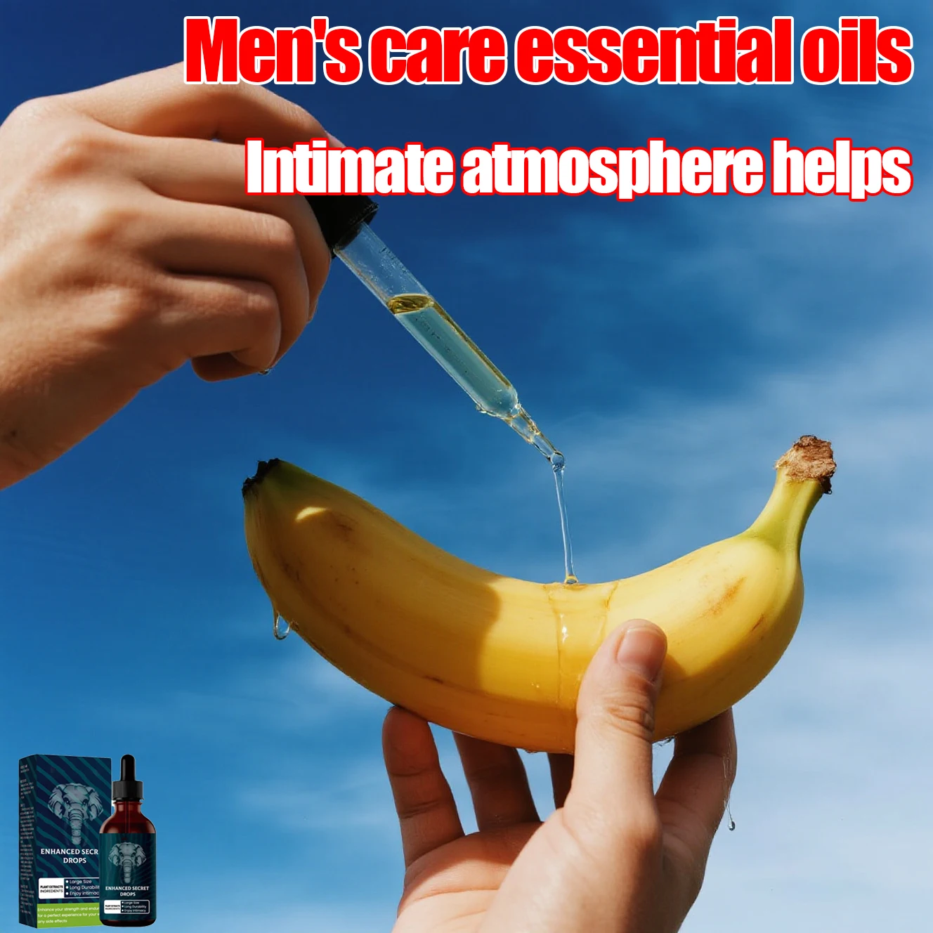 Premium Men's Massage Oil for Relaxation & Intimate Moments Men Male Penies Male Essential Oil Intimate Massage Oil for Him