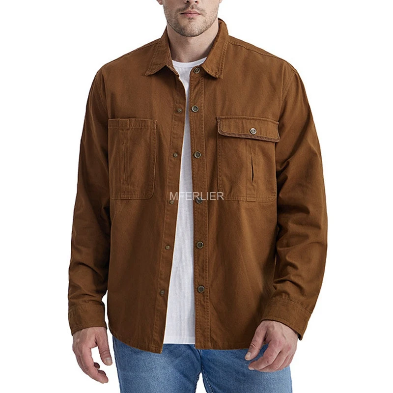 Autumn Spring Large Size Coats 9XL 8XL 7XL Bust 150cm Loose Jackets Men - Image 3