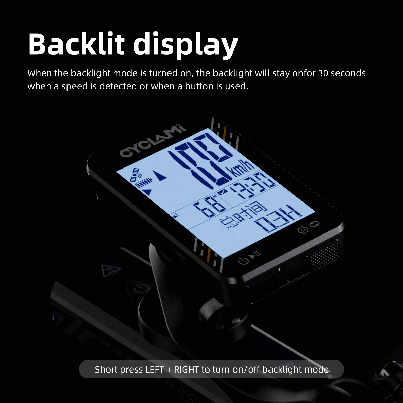 CYCLAMI Bicycle GPS Computer Multi-Language 2.4 inch IPX7 Odometer Female Riders Speed Meter Cyclists - Image 6