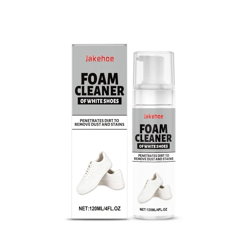 Foam Cleaner for White Shoes, Mild Portable Cleaner To Remove Yellow Stains and Dirt From White Shoes
