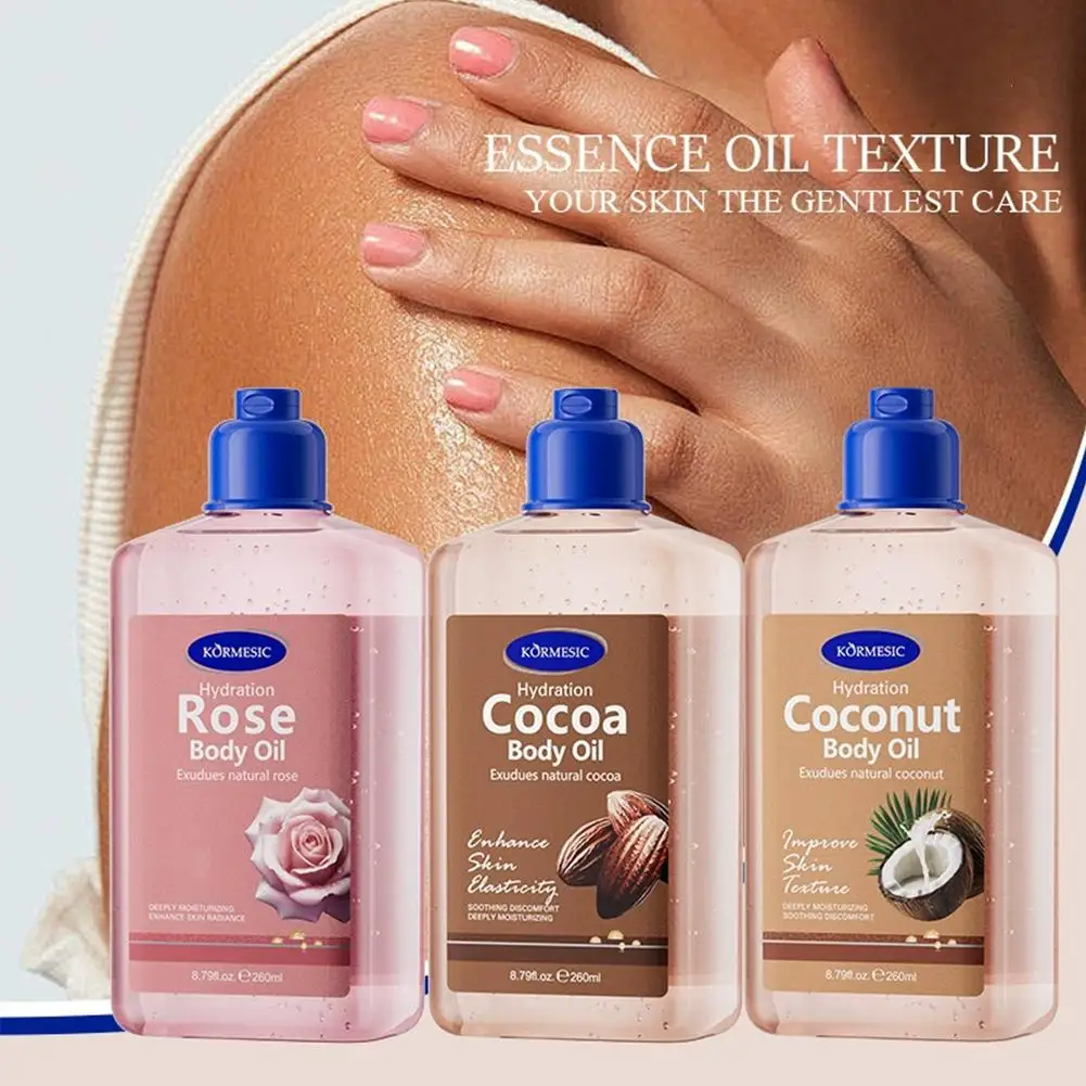 KORMESIC Coconut Moisturizing Body Oil Massage Essential in Body Skincare Care English Massage Oil Oil Body J0L1 - Image 4