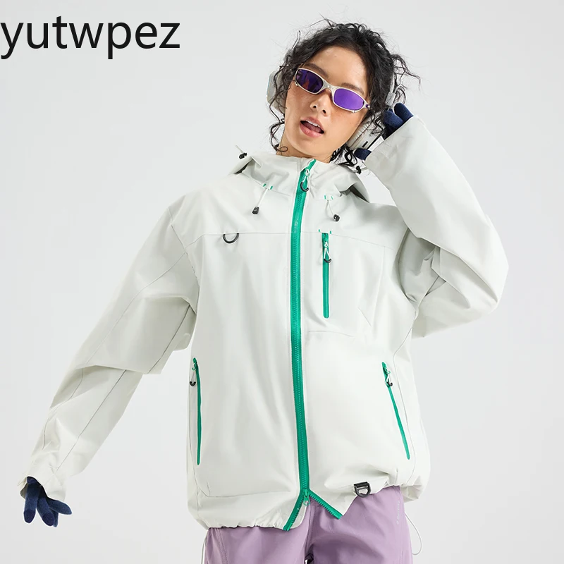 Cycling Hiking Camping Trekking Mountaineering Waterproof Hardshell Jackets Outdoor Sport Windbreaker UPF50+ Unisex Rain Coat - Image 5