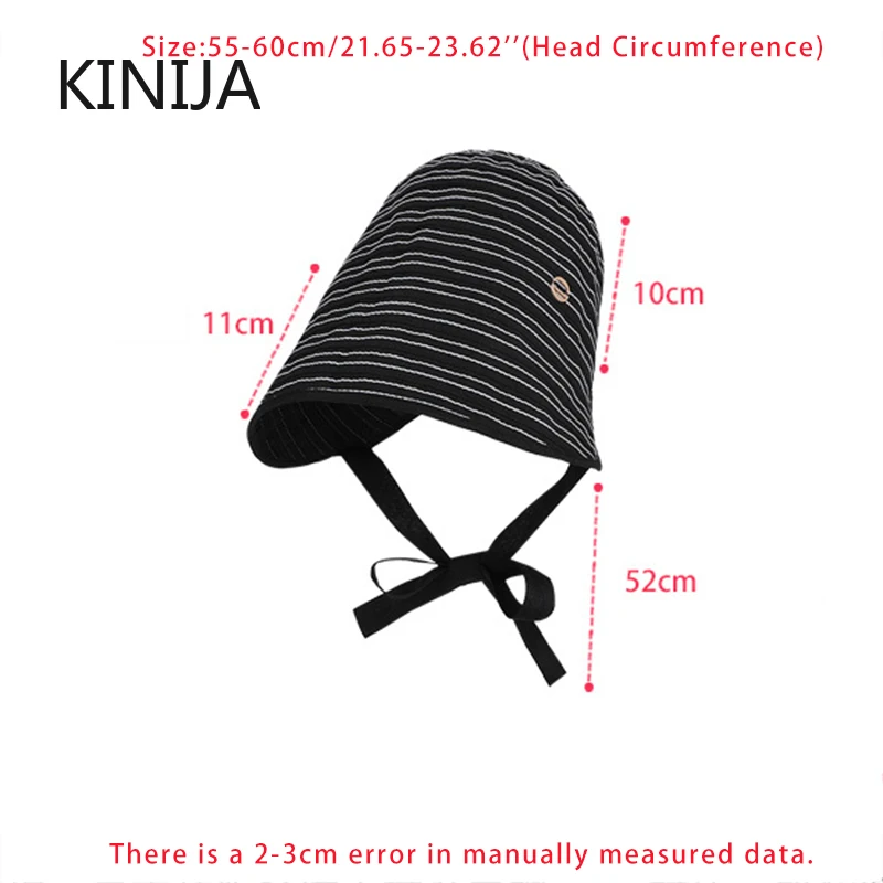 Fashion Ribbon Women Striped Fisherman Hat Wide Brim Foldable Summer Sun Hat Sun Protection Sunshade Hat Ladies Visor Cap Hiking - Image 6
