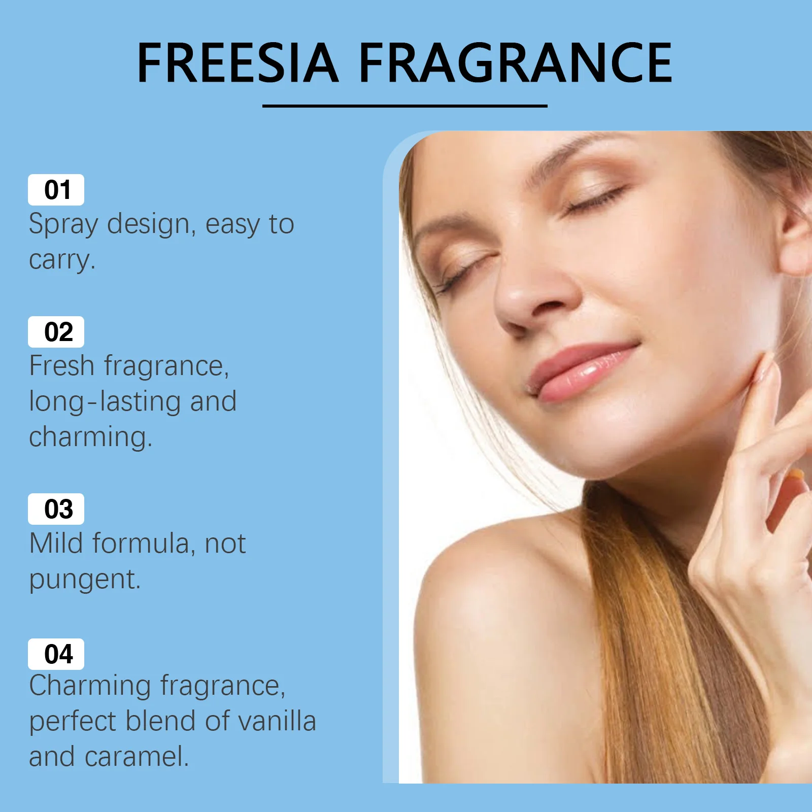 Body Perfume Spray Hair Scent Light Fresh Skin Long Lasting Floral Fragrance Add Personal Charms Size Body Spray for Women - Image 4