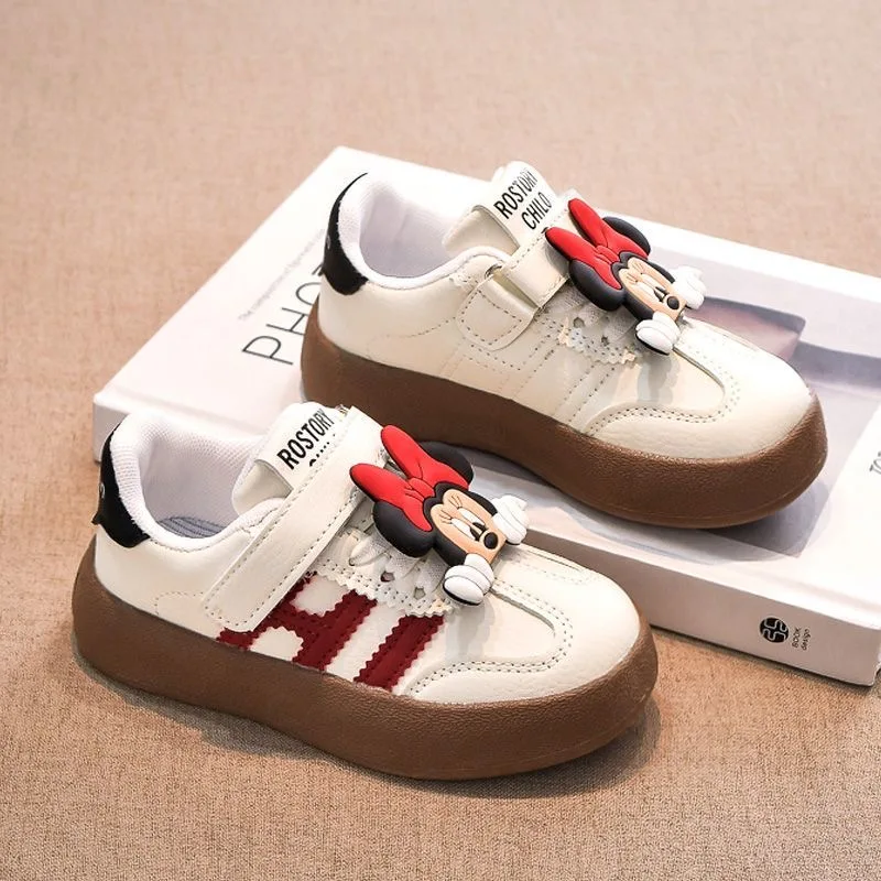 2026 Children's New Casual Shoes Girls Fashion Sneakers Cute Cartoon Boys Sport Shoes Anti-slip Soft Sole Kids Board Shoes - Image 3