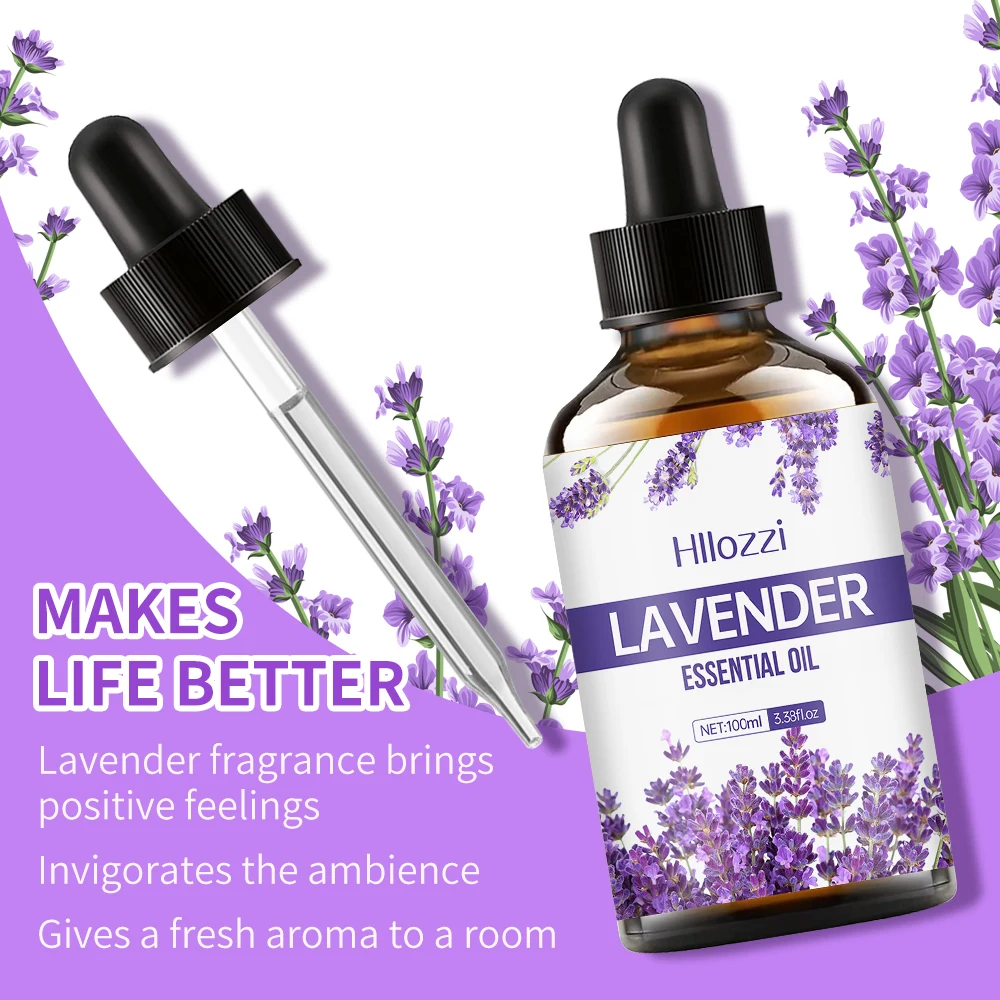 Lavender essential oil facial body skin care essential oil moisturizing moisturizing massage essential oil - Image 5