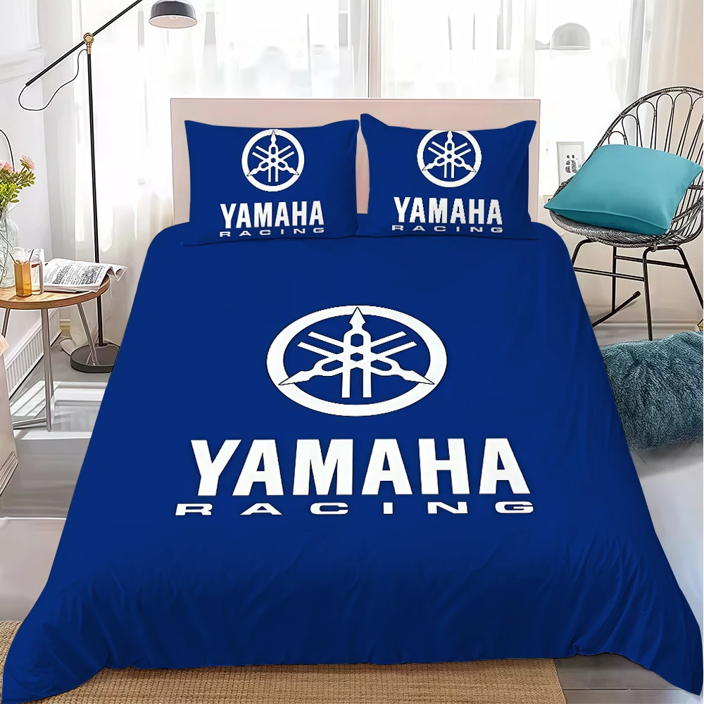 Y-Yamaha-S Fashion Duvet Cover Set Home Style Bedding Soft Laundry Cotton Bed 3 Piece Set Student Dormitory Gift - Image 3