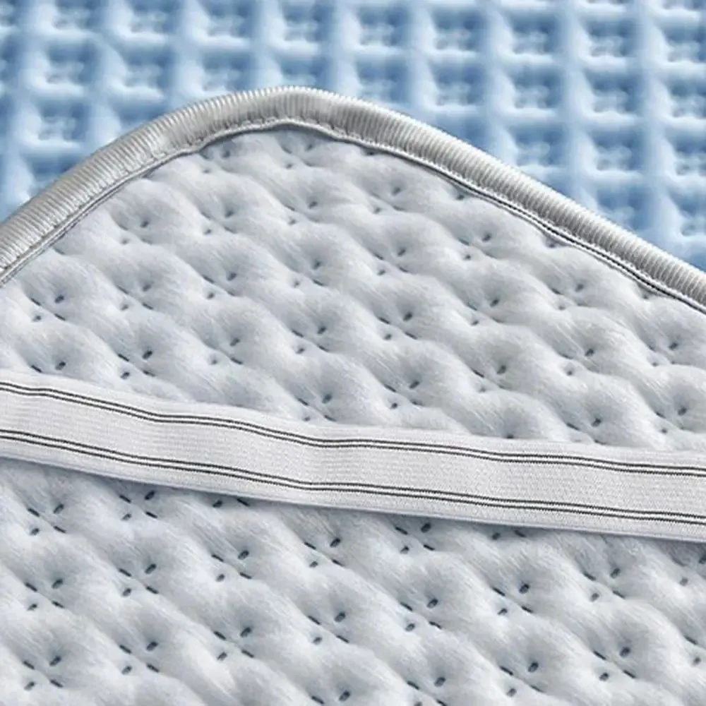 Breathable Cooling Mattress Comfortable Washable Ice Silk Bed Mat Pad Soft Skin-friendly Summer Sleeping Mat Household - Image 4