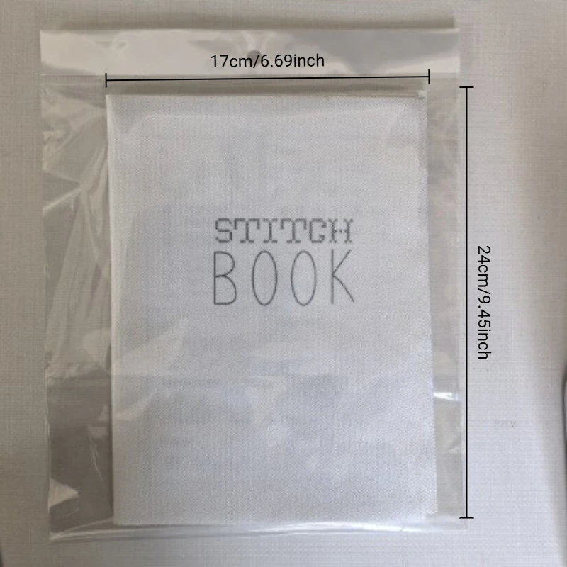Embroidery Sewing Books DIY Stitch Books Embroidery Kit Linen Felting Needlework Sample Page Handcraft Art Tutorial Project - Image 6
