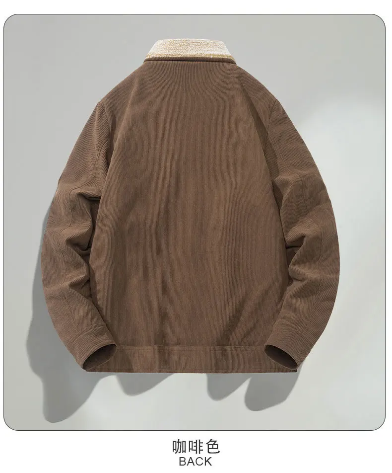 Plus Size 160KG Winter Men Jackets Loose Vintage Oversized Coats - Image 5