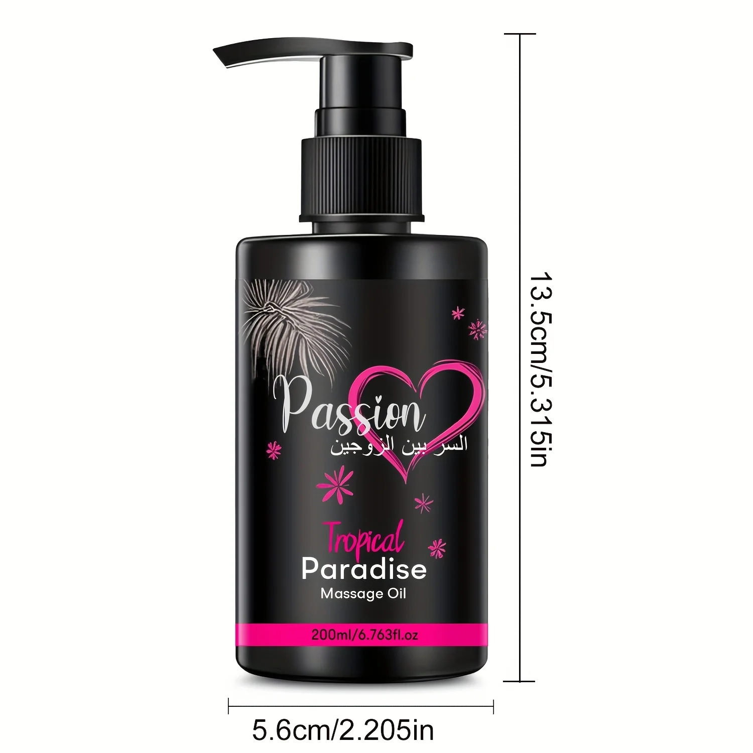 Paradise Massage Oil with Vitamins & Minerals - Nourish & Moisturize, Body Care Massage Oil Perfect for Couple Massage 200ml - Image 4