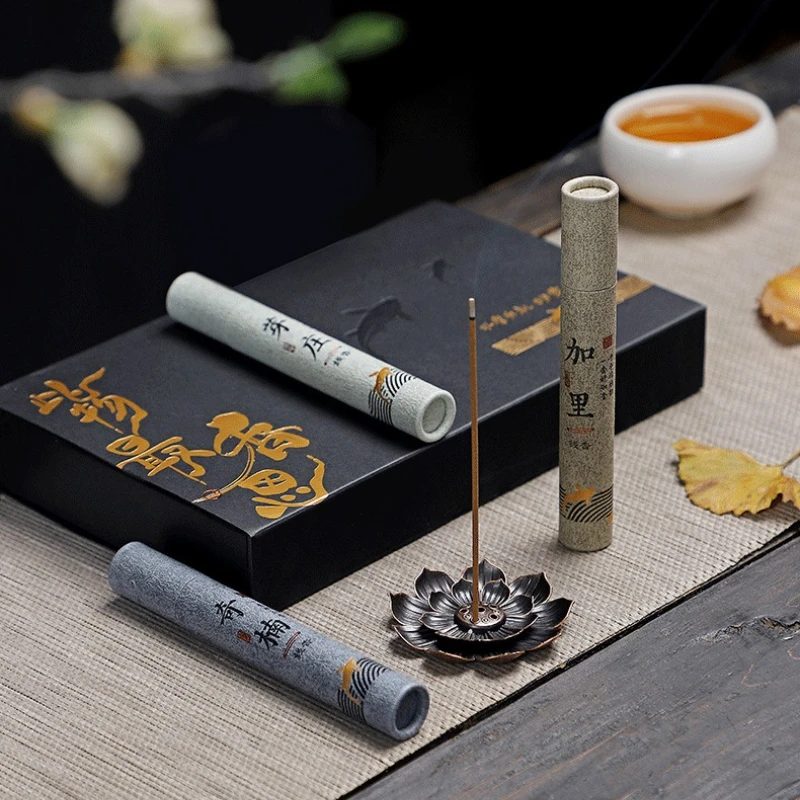 12 Types of Natural Incense Per Box Sandalwood Osmanthus Incense Stick Home Fragrance Aroma Blessing Ceremony Pray Buddha Cense - Image 4