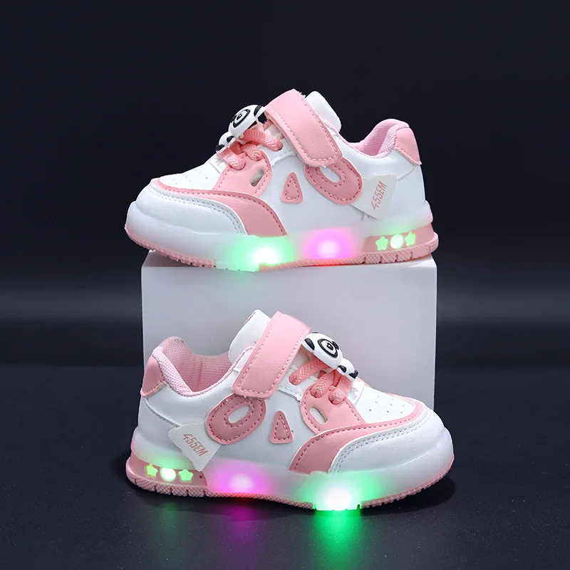 Kid Sneakers 2026 Autumn New Light Up Kid Shoe Trend Boy Sneakers Cute Girl Shoe Fashion Tennis Female Designer Shoe Кроссовки - Image 4