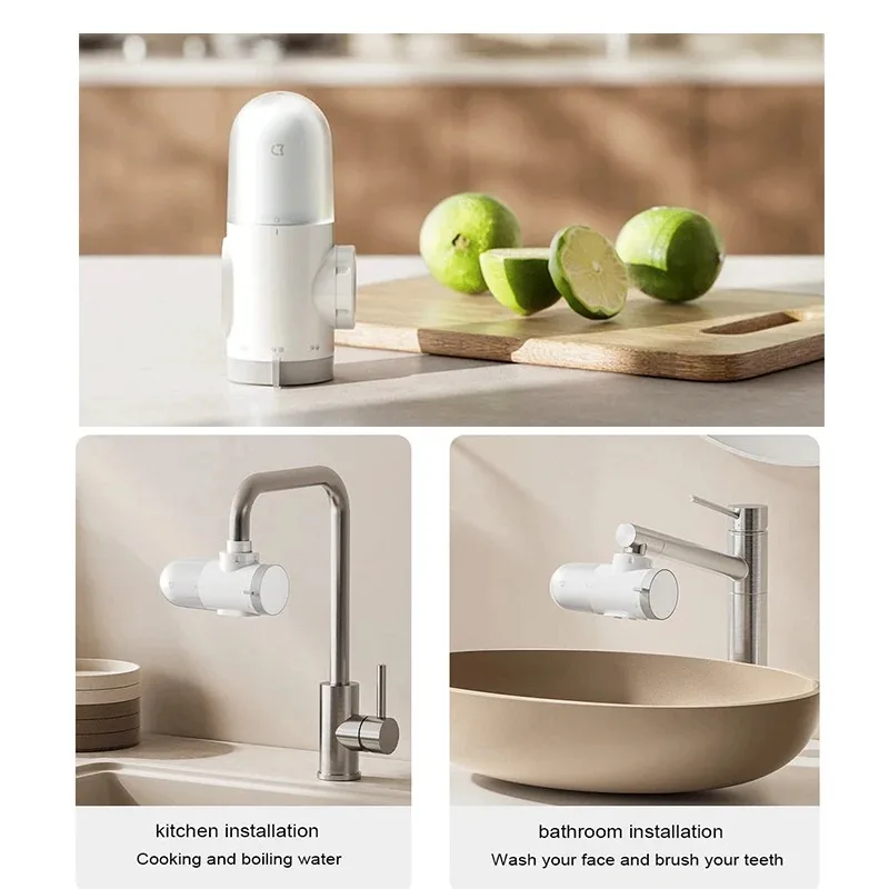 NEW MIJIA Faucet Water Purifier 2 Household Kitchen Tap Visible Water Filter Activated Carbon Percolator System -CN - Image 6