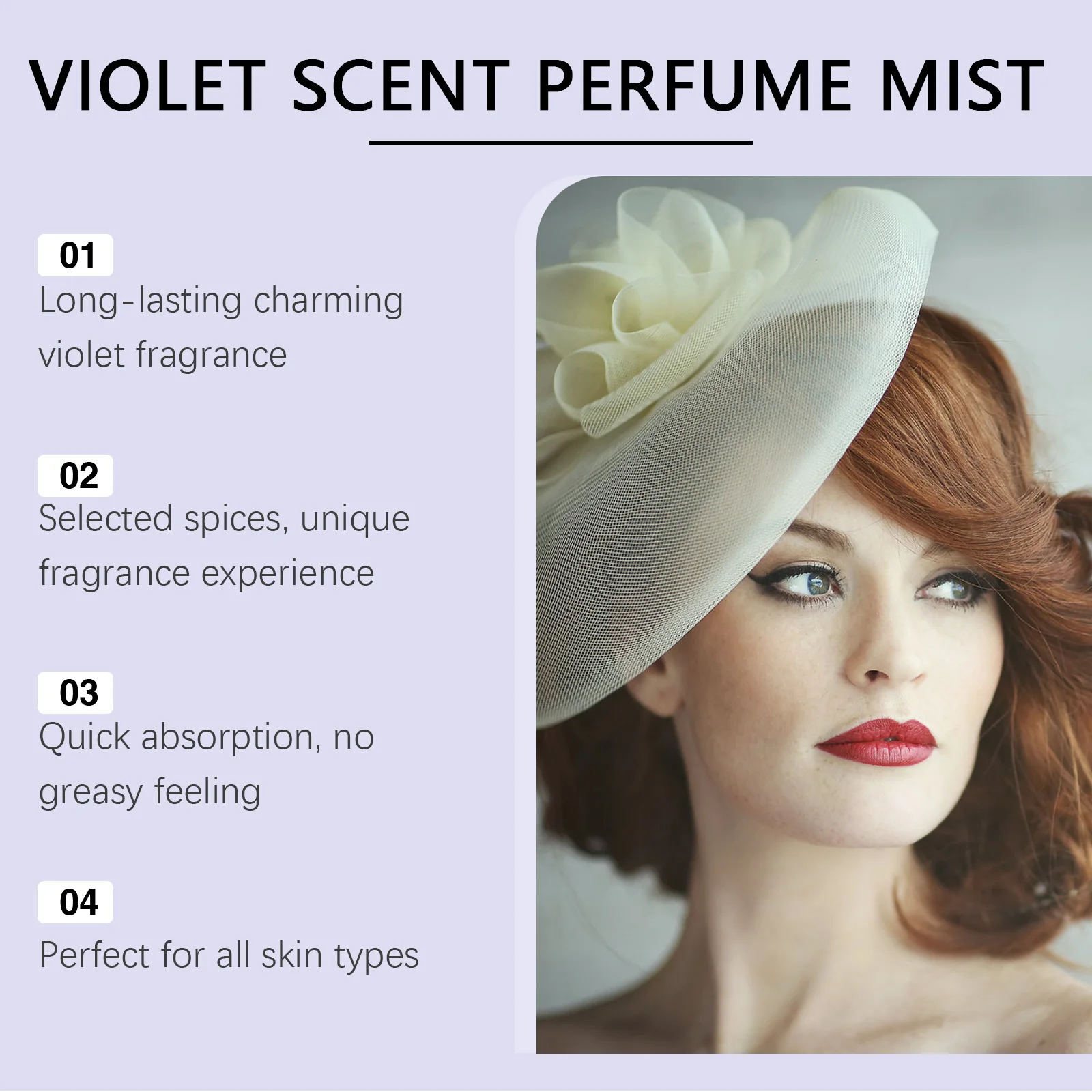 Body Perfume Spray Hair Scent Light Fresh Skin Long Lasting Floral Fragrance Add Personal Charms Size Body Spray for Women - Image 2