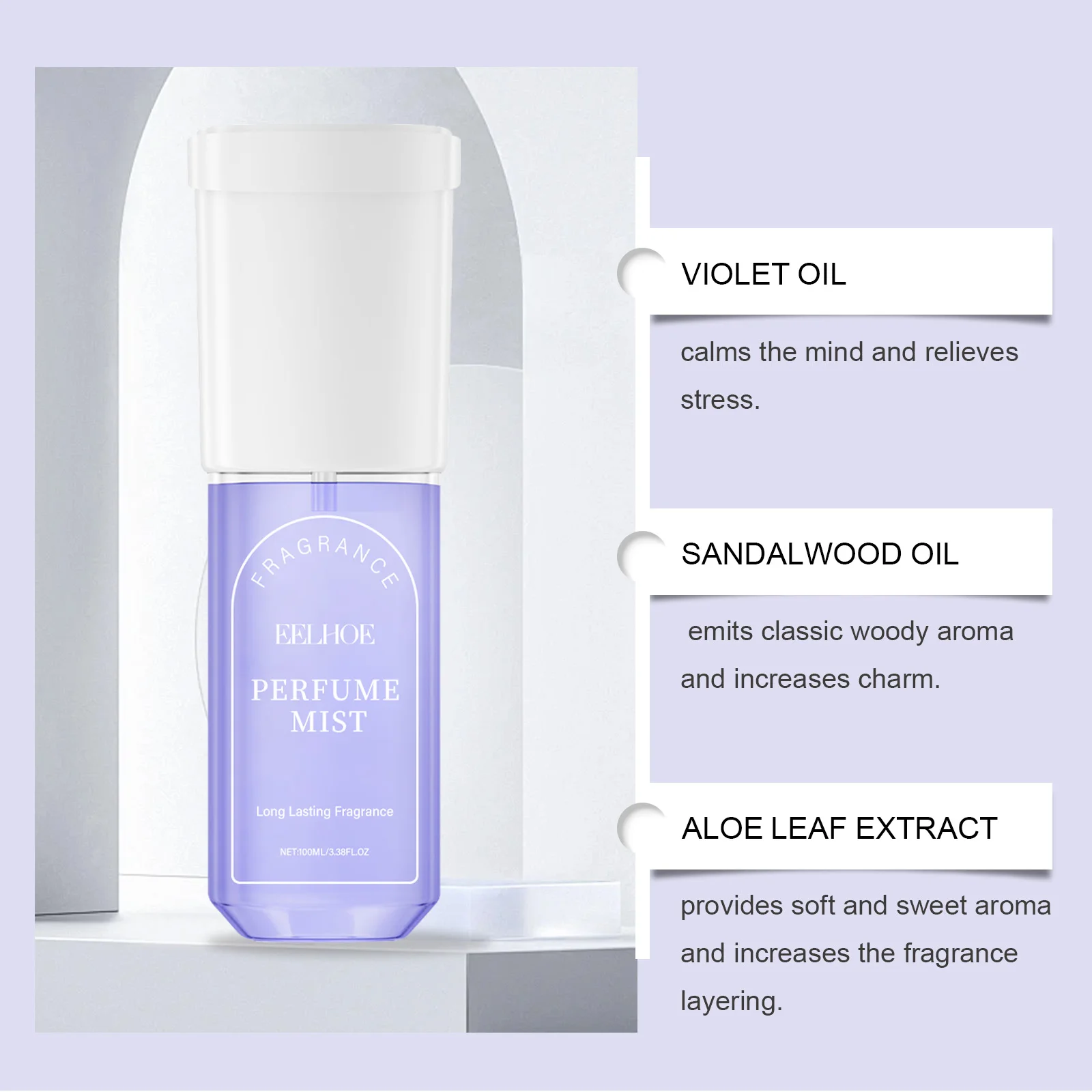 Body Perfume Spray Hair Scent Light Fresh Skin Long Lasting Floral Fragrance Add Personal Charms Size Body Spray for Women - Image 3