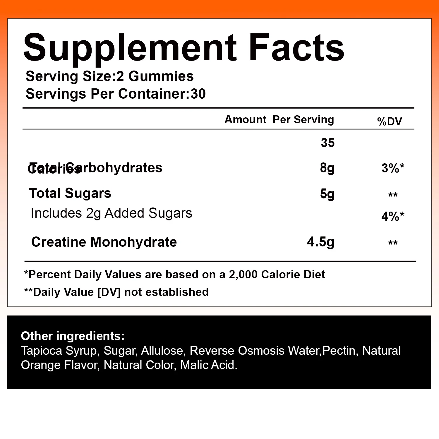 Creatine Monohydrate Gummies 4500mg - Boost Energy, Build Muscle Mass, and Improve Athletic Performance - Image 7
