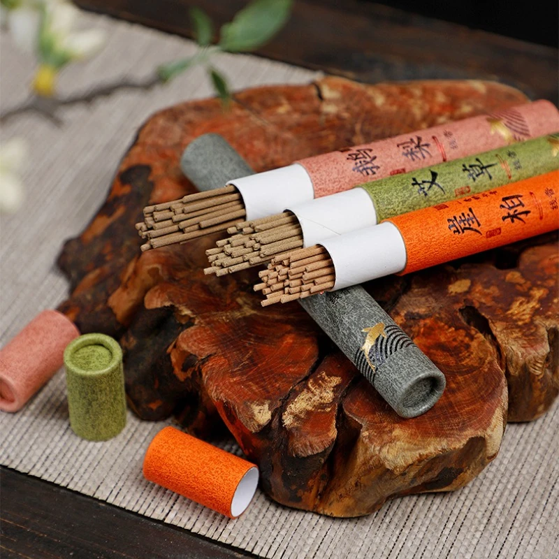 12 Types of Natural Incense Per Box Sandalwood Osmanthus Incense Stick Home Fragrance Aroma Blessing Ceremony Pray Buddha Cense - Image 5