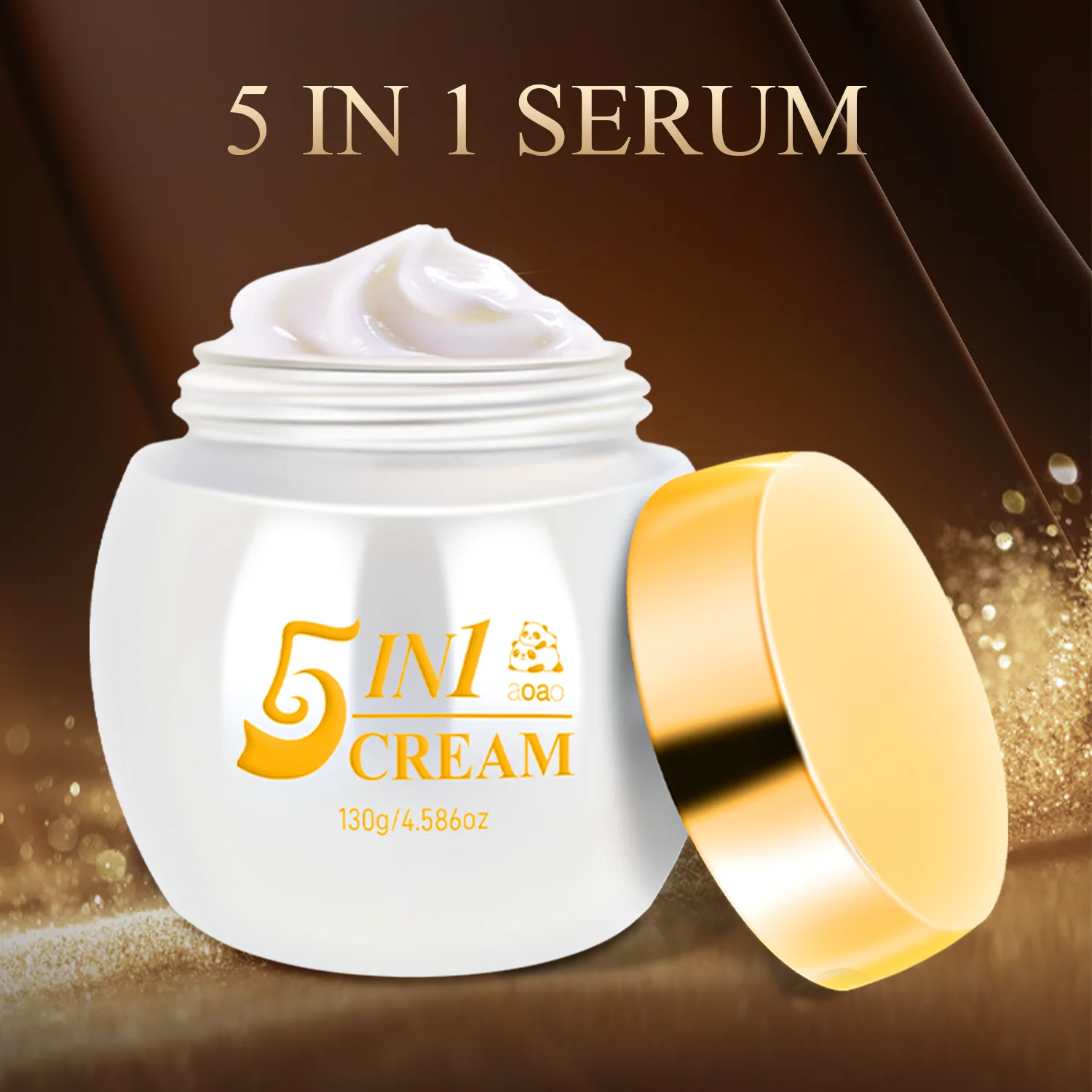 5-in-1 Moisturizing Cream with Collagen, Centella Asiatica Extract & Niacinamide – Firms, Smooths & Brightens Skin Make the Skin Appear Lighter, Brighter, or More Radiant
