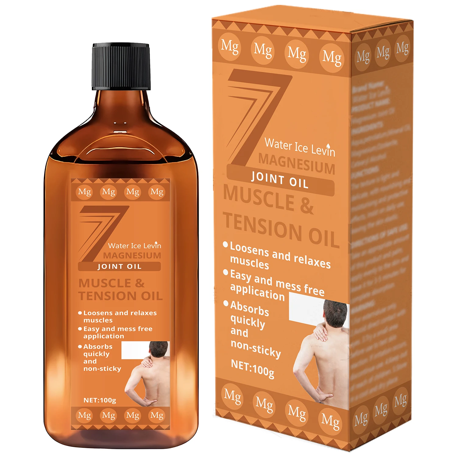 7 Magnesium Joint Oil: Light Texture, Loosens Muscles, Absorbs Fast/Non-Sticky, Daily Use Boosts Skin Elasticity - Image 6