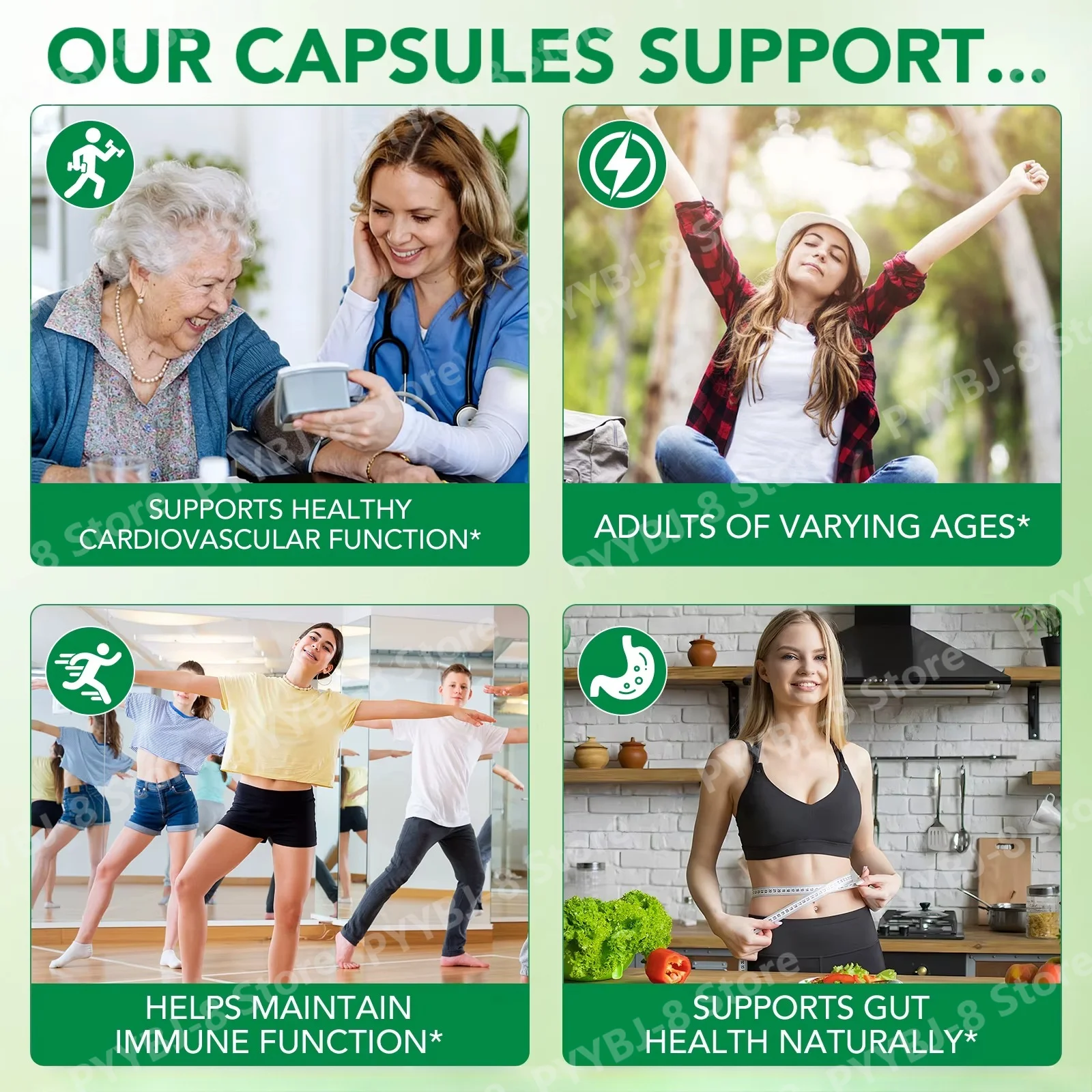 SOLOTREE Aged Garlic Extract Softgels Heart & Circulatory Support Antioxidant Support Immune Function Support 300 Softgels - Image 3
