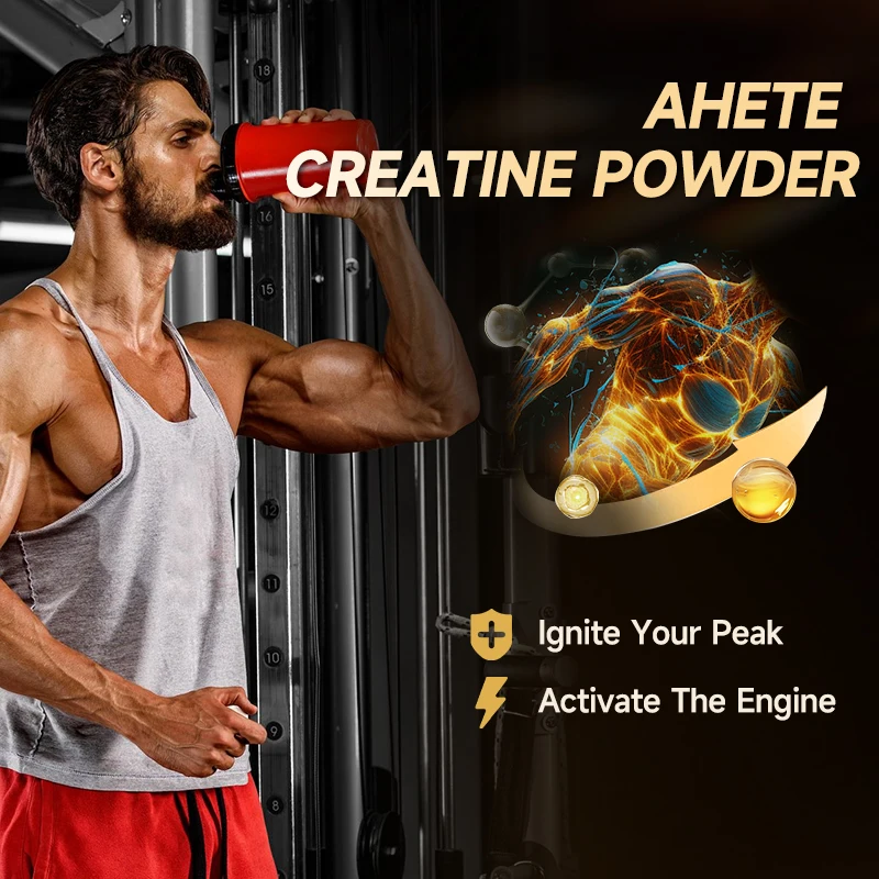 Ahete Fast-Absorbing Creatine Powder, Superior Mixability & Uptake, Supports ATP Energy, Sugar & Additive-Free - Image 5