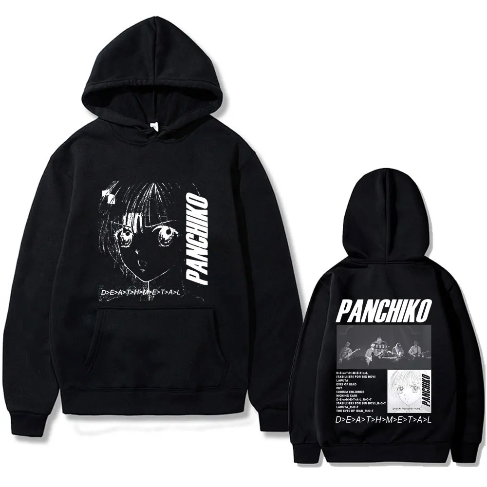 Rock Band Panchiko DEATHMETAL Album Graphic Hoodie Men Women Gothic Vintage Oversized Sweatshirt Men's Fleece Cotton Hoodies - Image 2