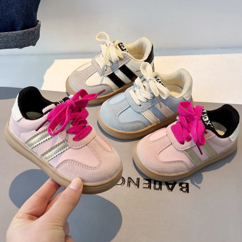 Kids Autumn Fashion Design Casual Shoes 2026 New Girls Boys Non Slip Breathable Comfortable Student Sneakers Outdoor Sports Shoe - Image 3