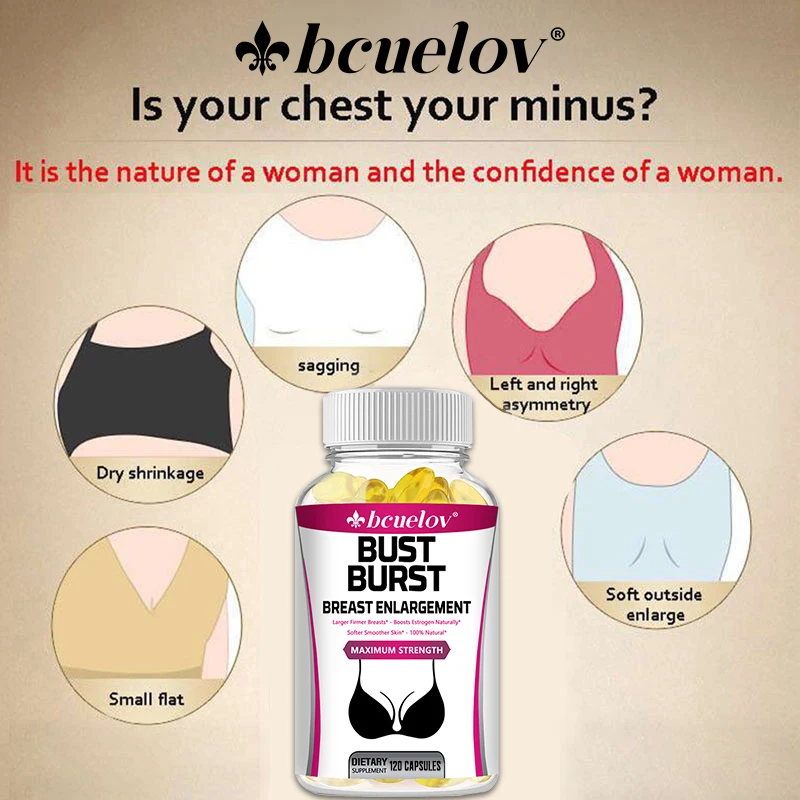 Natural Pueraria Supplement - 1000 Mg, Supports Breast Roundness, Firmness, Elasticity and Improves Women's Self-confidence - Image 4