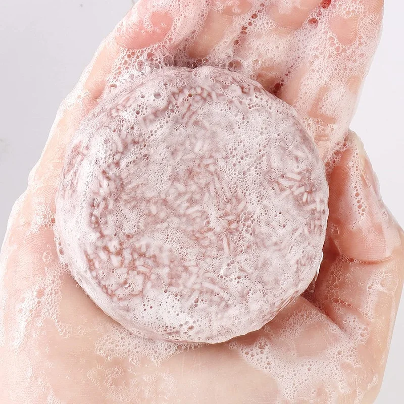 Polygonum Soap Hair Darkening Shampoo Bar Women Men Hair Solid Ginger Shampoo Whitening Soap Various Styles of Soap Bar Hair - Image 5