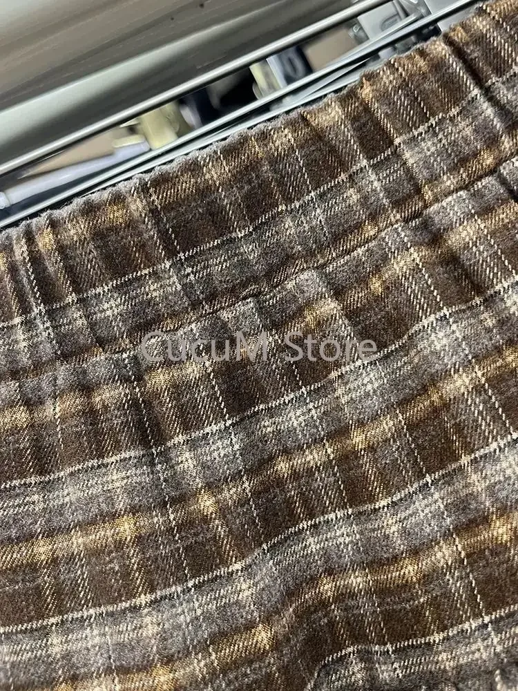 Japanese Y2k Cute Ruffled Plaid Skirt Punk Rock Subculture Cake Skirts Japanese Preppy Style Casual New 2025 Women Skirts - Image 4