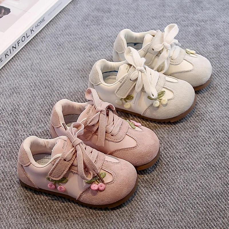 Sweet Girl Casual Shoes 2026 Autumn/Winter New Boys' Fashion Sports Shoes Lightweight and Multi functional Casual Princess Shoes