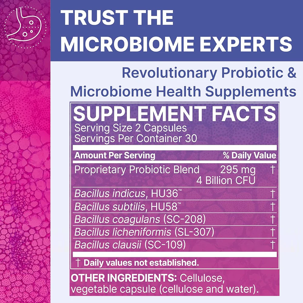 MegaSporeBiotic Probiotics Capsule for Digestive & Gut Health - Mens & Womens Probiotic Nutritional Supplements with Spore-Based - Image 6