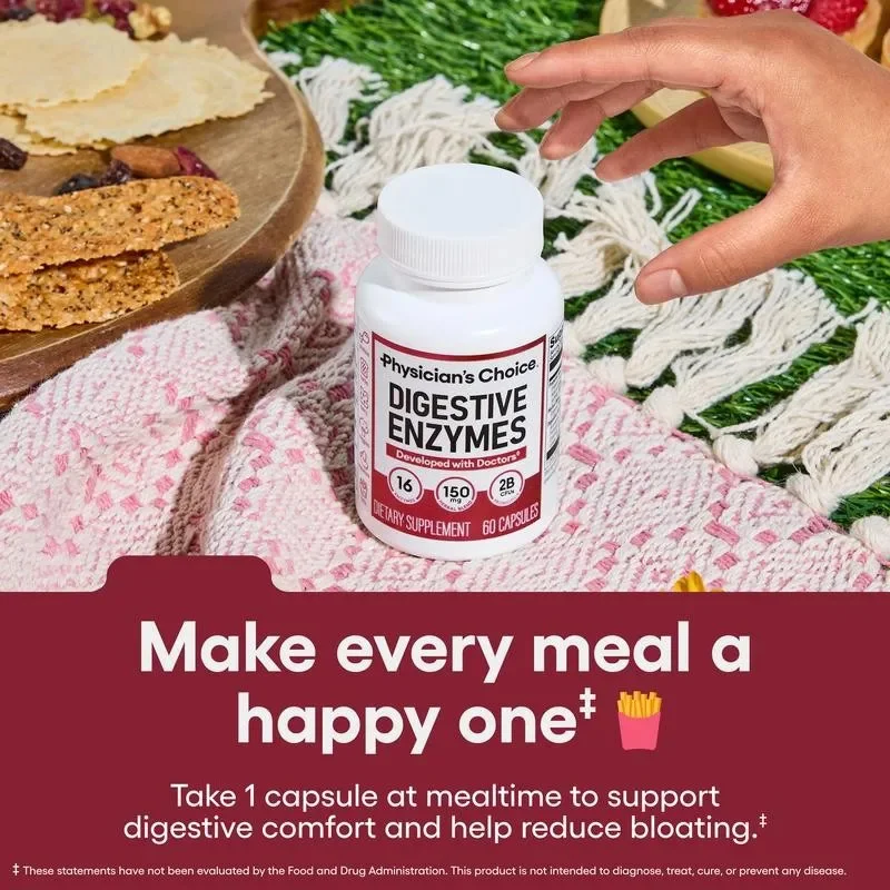 Digestive Enzymes - Gut Health, Multi Enzymes, Organic Prebiotics & Probiotics for Digestive Health - Image 3