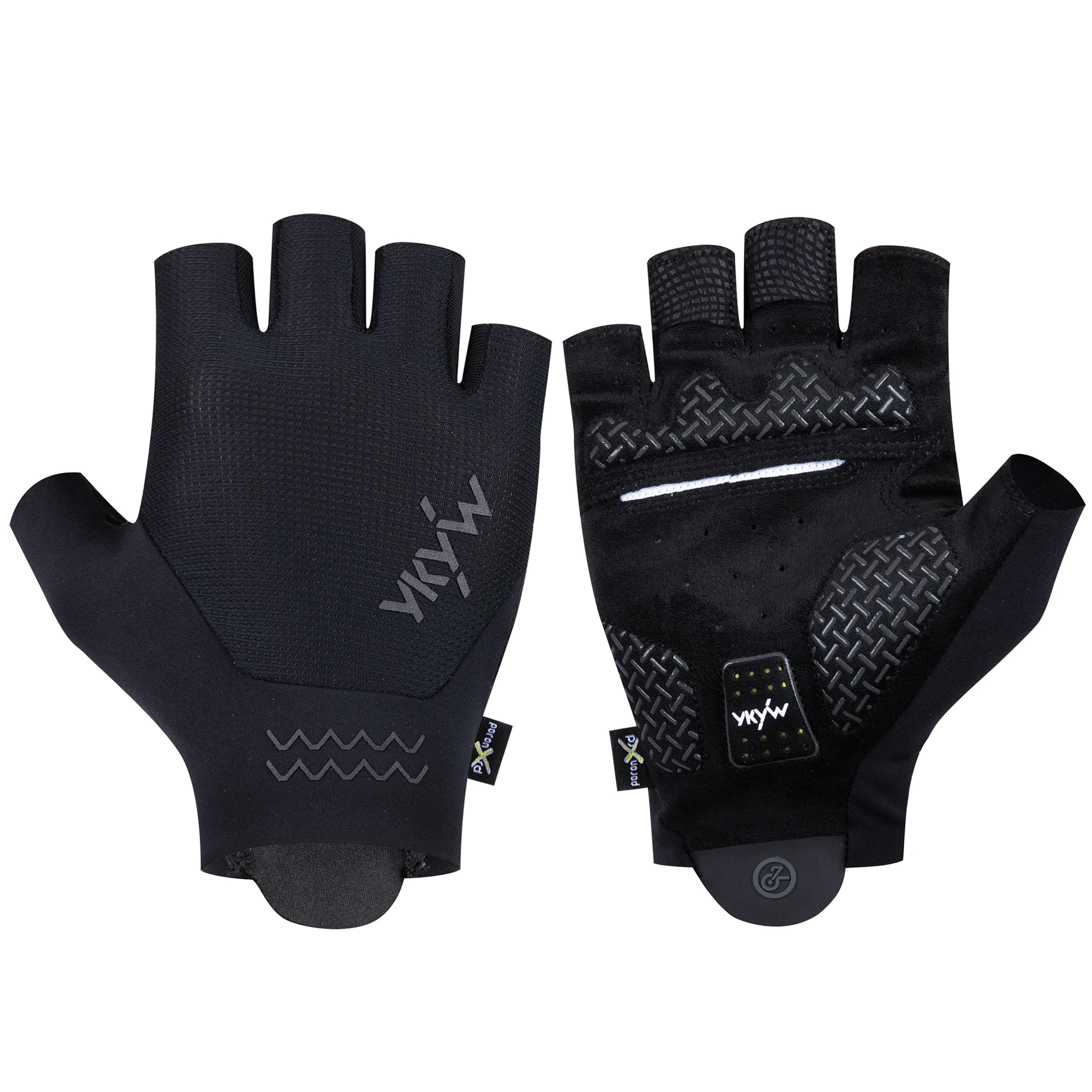 YKYWBIKE Unisex Half Finger Cycling Gloves PORON XRD Summer Breathable Shock Absorbing Road Bike Outdoors Bicycle Gloves - Image 7