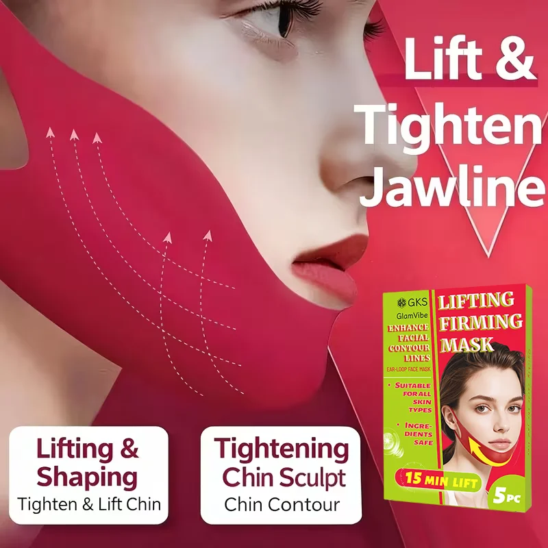 Reusable Face Slimming Bandage Women Double Chin Cheek Lift Up Belt Facial Massage Strap Face Skin Care Beauty Tools -V Line Face Shaper - Image 7