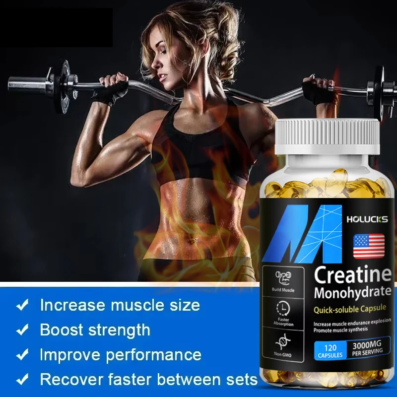 Pure Vegan Creatine Monohydrate Supplement, Support Reduce Muscle Soreness & Fatigue, Muscle Energy & Pump, Workout Performance - Image 6