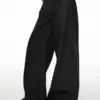 Vintage Baggy Low Waist Jeans Women Y2K Wide Leg Pants Oversized Harajuku White Lace Straight Leg Jeans