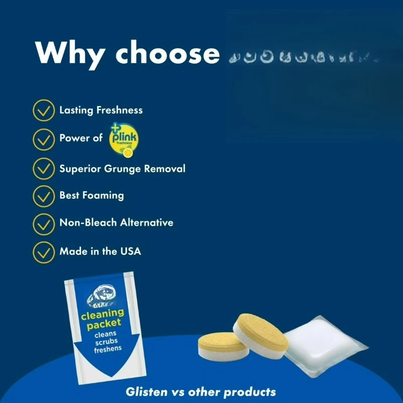 Disposer Care Cleaner, Lemon Scent, 4 Packets - Image 5