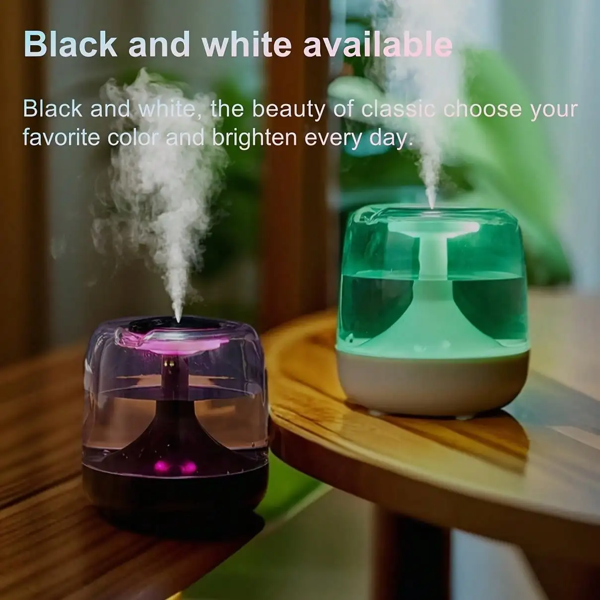 1 Pack 7 Color Night Light Humidifier Silent Dual Mist Settings for Living Room Bedroom Office Home Gift - Image 5