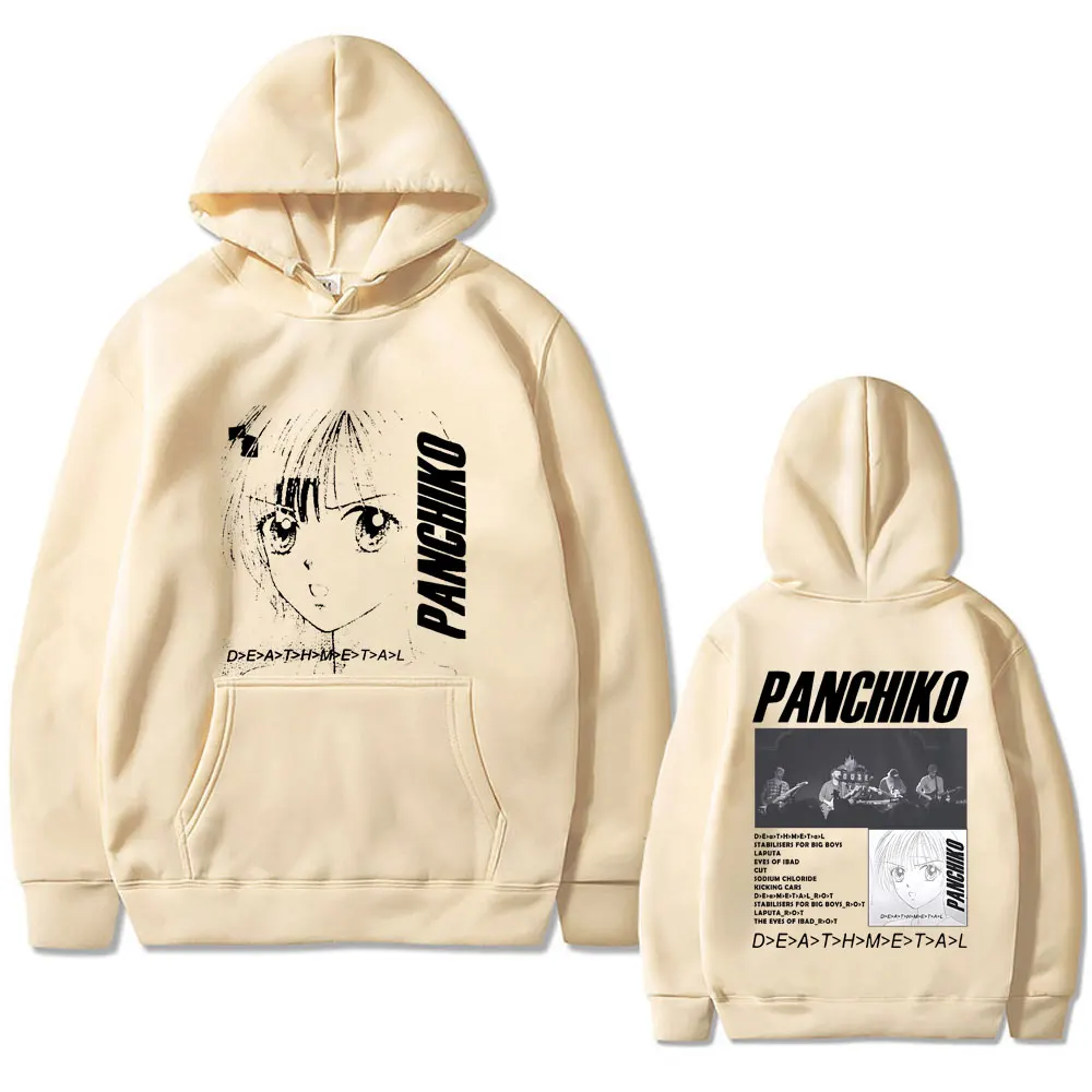 Rock Band Panchiko DEATHMETAL Album Graphic Hoodie Men Women Gothic Vintage Oversized Sweatshirt Men's Fleece Cotton Hoodies - Image 6