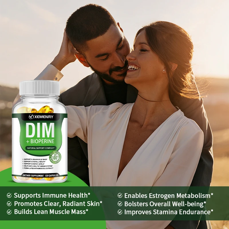 DIM Supplement - Contains Piperine To Promote Lean Muscle Mass and Support Digestive Health - Image 4