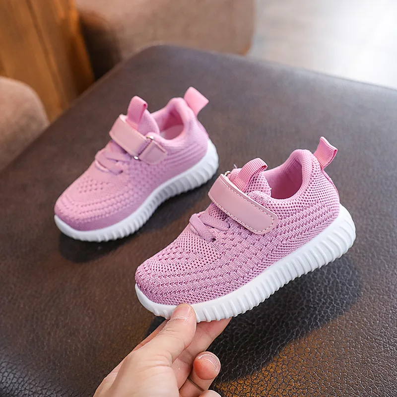 2026 Children Shoes Soft Breathable Mesh Kids Sneakers Spring Autumn Boys Girls Casual Sport Shoes School Toddler Slip-on Shoes - Image 3