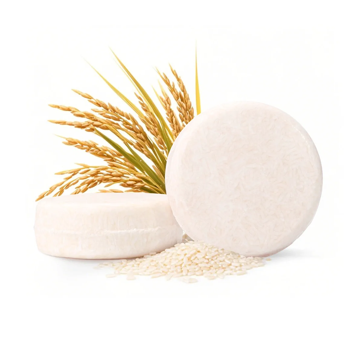 LH-60g Nature Plant Aloe Solid Shampoo Refreshing Oil Control Shampoo Bar Extraction Dandruff Shampoo Lemon Soap - Image 4