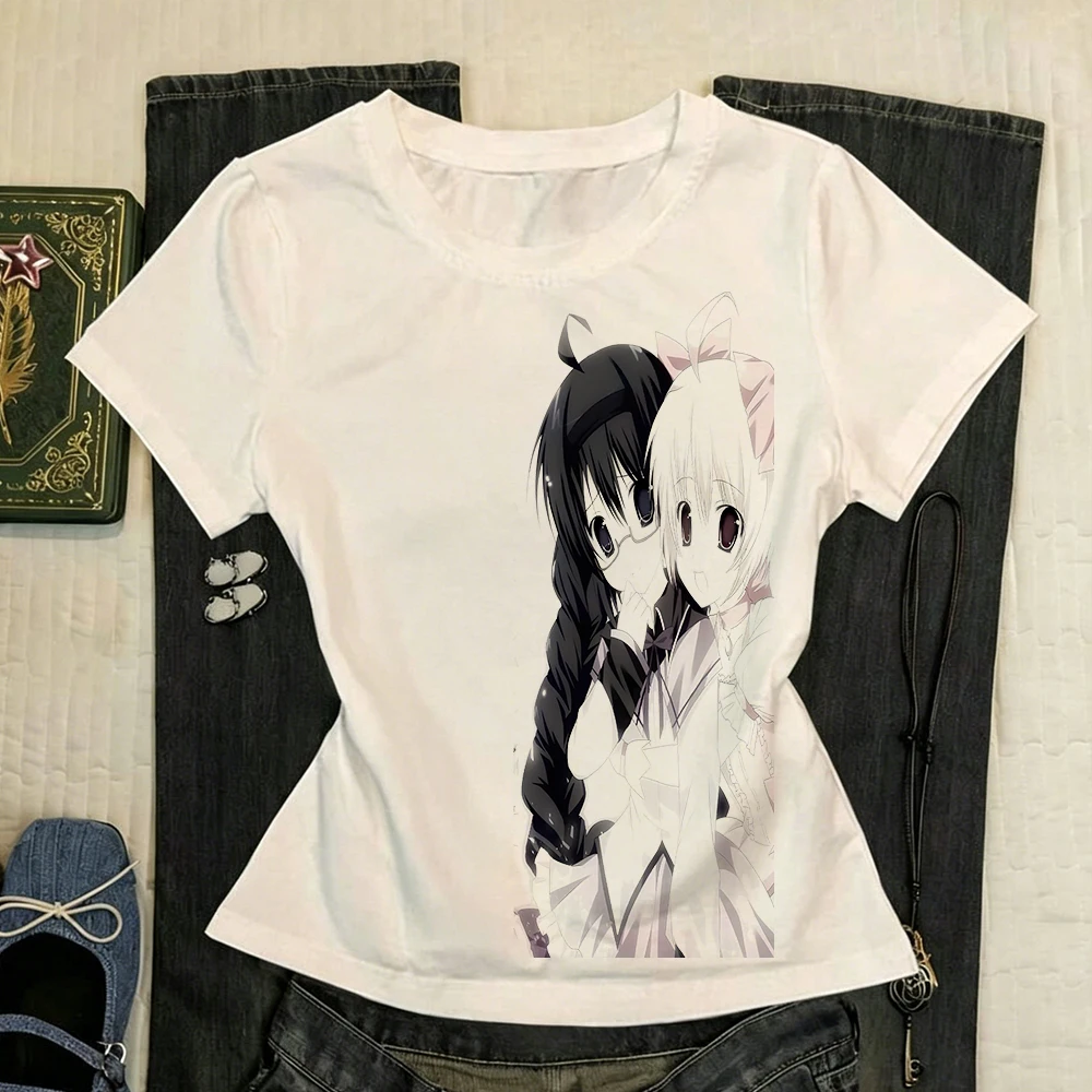 Classic Y2K Gothic T-shirt Printed T-shirt High Street T-shirt Gothic V-neck Top New Men's and Women's T-shirt - Image 2