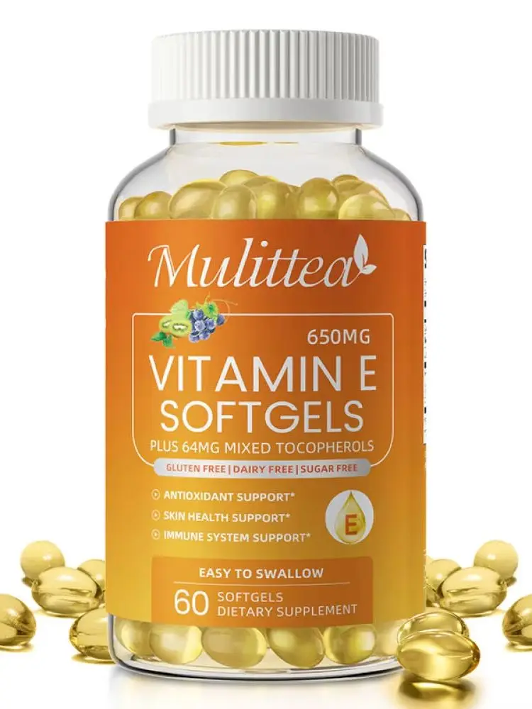 Mulittea Hot sale Probiotics and Vitamin E Capsules Helps Promote Intestinal Flora Digestion and Skin Beauty Health